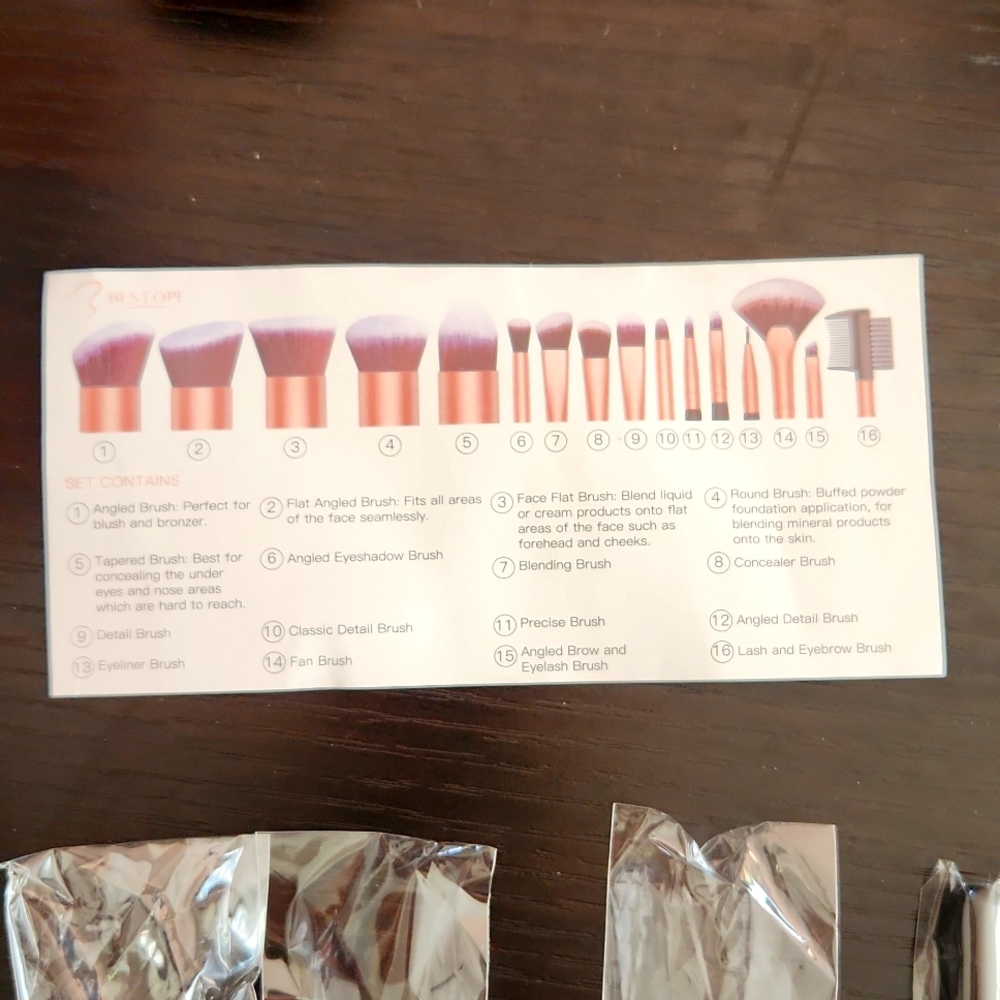 Make up brushes